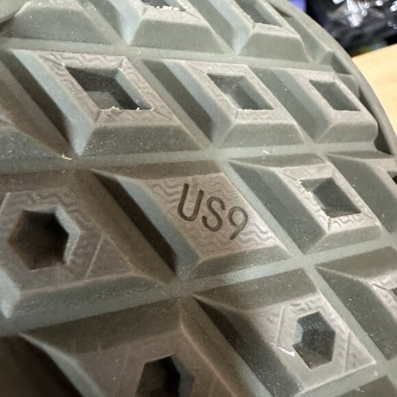 Vans Slip-On TRK Rubber Water Shoes Sz 9 Grape Leaf Army Green Sneakers Trek - Picture 7 of 7